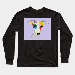 Colorful Whippet Long Sleeve T-Shirt